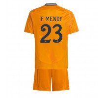 Real Madrid Ferland Mendy #23 Koszulka Wyjazdowa dzieci 2024-25 Krótki Rękaw (+ krótkie spodenki)
